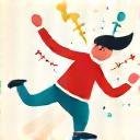 Illustration representing engagement or fun
