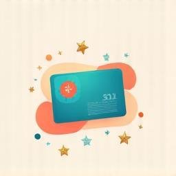 Gift card or credit icon